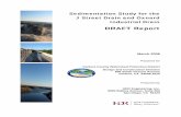 J Street Sediment Study Report · Sedimentation Study for the J Street Drain and Oxnard Industrial Drain DRAFT Report March 2008 Prepared for Ventura County Watershed Protection District