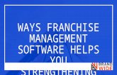 Ways franchise management software helps you strengthening your business