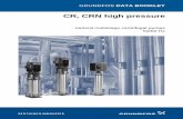 CR, CRN high pressure - ShipServ · Product Data CR, CRN high pressure Product range Applications The CRN high pressure series is a multi-purpose pump range suitable for a variety
