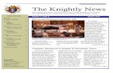 The Knightly Newsuknight.org/Councils/Newsletter_Aug10.pdf · Shannon Hayden (cellist), and Marjorie Lambert (violinist) performed several of his original music compositions while