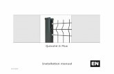 Installation Manual Quixolid PLUS 28.10 ... - betafence.pl · - Installation principle: Quixolid PLUS posts are installed according to the ‘post-panel-post’ system - (1) Bring