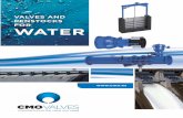 VALVES AND PENSTOCKS FOR WATERmail.cmo.es/sites/default/files/catalogos/ficheros/CMO Water Catalo… · • This butterfly valve is suitable for work-ing in pipes and as an overspeed