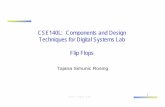 CSE140L: Components and Design Techniques for Digital ...cseweb.ucsd.edu/classes/sp08/cse140L/lectures/lab_wk5.pdfTiming: Definitions T T T su 18 T h 05 D su 1.8 ns h 0.5 ns T w 33