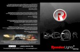 RL Brochure covers2 - RENDERLights · RENDERLights is a product by 3D Render. 3D Render is one of the leading visualization offices in Scandinavia. Based in the heart of Helsinki,