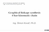 Graphical linkage synthesis 4 bar kinematic chain · Synthesis of slider crank mechanism Stavba Mechanismů| 20.10.2015 Step 3. Cross o 1 and o 2–motion pole P 12 Angle 12 /2 Symmetrals
