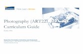 16-17 Photography Curriculum Guide - DMPS Visual Arts ...visualarts.dmschools.org/uploads/1/4/4/5/14450950/... · The curriculum guide is a planning tool; assessed clusters and topics