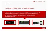 Chiptronics Solutions · Established in the year 2011, we, 'Chiptronics Solutions', are engaged in Manufacturing, Supplying and Trading a wide array of Security Solution Products