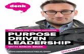 4 NOVEMBER 2019 | THEATER AMSTERDAM PURPOSE DRIVEN …€¦ · WITH SIMON SINEK Simon Sinek is an unshakable optimist. He believes in a bright future and our ability to build it together.