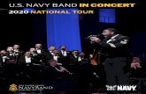U.S. NAVY BAND IN CONCERT · FLY ME TO THE MOON Bart Howard arr. Musician 1st Class Christopher G. Buchanan MISSION IMPOSSIBLE THEME Lalo Schifrin arr. Toshio Mashima YOU’VE GOT