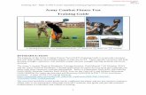 Army Combat Fitness Test Training Guide Training G… · Training Aid – Refer to FM 7-22 for expanded training programs and additional exercises 1 Army Combat Fitness Test . Training