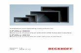 CP29xx - Beckhoff Automation€¦ · • multi-touch (PCT): e.g. for 5-finger or 2-hand touch operation • high touch-point density for safe operation • aluminium housing with