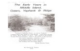 The Early Years In Middle Island, Coram, Yaphank Ridge · The Connecticut or Carman's (now called) river used to rise in Pfeiffer~s pond in Middle Island and flow down through Yaphank