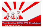 Now you do??? - NYS PTA...• July/August – Prepare budget and programs, meet with Principal • September –Back to School night, membership recruitment, executive board meeting