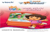 Dora’s Fix-it Adventure - VTech...games, you’ll be rewarded with special gold coins. You can save your record to the V.Link™ and then plug the V.Link™ into a PC. You’ll then