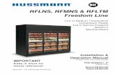 RFLNS, RFMNS & RFLTM Æ Freedom Line€¦ · When loss or damage is not apparent until after . equipment is uncrated, a claim for concealed damage is made. Upon discovering damage,