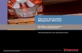 Thermo Scientific Magnetic Stirrers€¦ · Thermo Scientific magnetic stirrers are designed to provide excellent reliability, safety and performance. Safe, Dependable Operation Inductive-drive