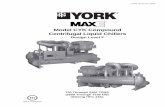 160.82-EG1, MAXE Model CYK Compound Centrifugal Liquid Chillersfrigomotors.com/web/download/CYK.pdf · YORK INTERNATIONAL 3 YORK MAXE Compound YK Chiller is a design using two centrifugal