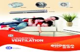 COMMERCIAL VENTILATION - SODECA...ISO 14694 Ventiladores industriales. Especificaciones para equilibrado y niveles de vibración Industrial fans -- Specifications for balance quality