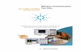 Wireless Communication Test Sets Agilent 8960 and E6601A ... Datasheet.pdf · 8960 has full call-processing functionality, which is required today for final test, user interface testing,