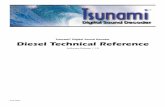 Tsunami Digital Sound Decoder Diesel Technical Reference Technical... · 2009-04-30 · Tsunami Diesel Technical Reference Page 1 Primary CVs CV 1 Primary Address Control Description