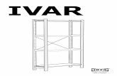IVAR - IKEA.com ESPAأ‘OL Informaciأ³n importante Leer detenidamente. Guarda esta informaciأ³n para consultarla