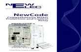 NewCode - NewElec€¦ · The NewCode Relay is an ISO 9001:2008 compliant, three-phase motor protection relay, designed and manufactured in South Africa. It is a micro-controller