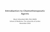 Introduction to Chemotherapy - JU Medicine · Antimicrobial agents should kill the microbes without damaging the host cell, if they kill bith the microbes and the host cell they won't