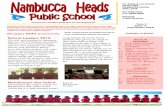 School Leaders 2019 Term 4 - Nambucca Heads Public School · Email: nambuccahd-p.school@det.nsw.edu.au www. nambuccahd-p.schools.nsw.edu.au Term 4 Week 8 6 December 2018 Nambucca