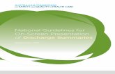 National guidelines for on-screen presentation of ... · The Australian Commission on Safety and Quality in Health Care. National guidelines for on-screen presentation of discharge