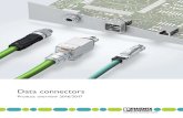 Data connectors - 3FASES · • Protection class IP20, IP65/67 and IP68 • For POF, PCF, and GOF ... Railway industry 16 Order overview 18. 4 PHOENIX CONTACT Unique variety for copper