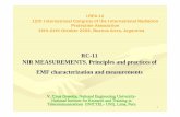 RC-11 NIR MEASUREMENTS. Principles and practices of EMF ... · Principles and practices of EMF characterization and measurements ... It is the region that is immediately surrounding