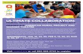 ULTIMATE COLLABORATION - Torrington · exploring themes of music and dance. Ultimate Collaboration culminates in a showcase of your collaborative painting and will be featured in