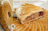 Rustic Apple-Banana Croustade · 2018-10-19 · Rustic Apple-Banana Croustade Recipe Serves 8/10. 11.5’’ (29cm) Diameter Non-Stick Frying Pan Pie Dough / Shortcrust 1.7 cups (230g)