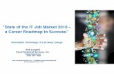State of the IT Job Market 2018 - Career Roadmap of the it job...“State of the IT Job Market 2018 – a Career Roadmap to Success” Information Technology: It’s all about change