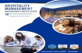 HOSPITALITY MANAGEMENT...Hospitality Management Program, we are continually provided opportunities to meet alumni and engage with industry professionals. In particular, for me was