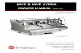 MVP & MVP HYDRA - Synessosynesso.com/wp-content/uploads/2018/10/Owners-Manual-MVP-Seri… · MVP Hydra ypass Setup 17 MVP & MVP Hydra, Last Show rewed 17- Operation 18-20 Programming