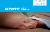 Guidance for Neonatal Units - For Every Child in responsive parent-child relationship. Some of the problems