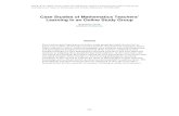 Case Studies of Mathematics Teachers’ Learning in an ... · Case studies of mathematics teachers’ learning in an online study group. Contemporary Issues in Technology and Teacher