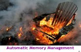 Automatic Memory Managementweb.eecs.umich.edu/~weimerw/2015-4610/lectures/weimer-pl... · 2017-09-08 · #2 One-Slide Summary • An automatic memory management system deallocates