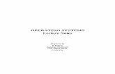 Operating Systems UNIT-1gvpcew.ac.in/Material/IT/3 IT - unit-1 - OS.pdf · 2017-07-22 · OPERATING SYSTEMS Lecture Notes Prepared by K.Rohini, Assistant Professor, CSE Department,