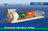 Horizontal Fiberglass Pumps - Irrigation Directirrigationdirect.com.au/wp-content/uploads/2017/09/... · ANSI/ASME SPECIFICATION B73.1 B ULLETIN 15B1 Horizontal Fiberglass Pumps.