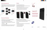 Verizon 4G LTEVerizon 4G LTE Quick Start Guide Con˜rm your 4G LTE Network Extender in Service Once the Network Extender is in service, your phone must be within 50 feet horizontally