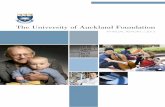 The University of Auckland Foundation · The University of Auckland School of Medicine Foundation 12 Report from the Chair 12 Distributions Made 13 Gifts Received Hugh Fletcher, Jonathan