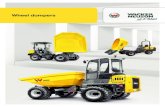 Wheel dumpers - Wacker Neuson · The Wacker Neuson DW50 wheel dumper combines a compact design with powerful engine and hydrostatic all-wheel drive making it capable of hauling more