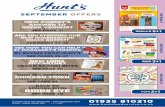 SEPTEMBER OFFERS NEW NEW SEE PAGE 3 - Hunt's · SEPTEMBER OFFERS OFFER NEW SEE PAGE 15 SEE PAGE 5 NEWNEW SEE PAGE 3 NEW LiNdA MccARTNEy VEGAN ScAMPi BiTES ... 7865 Twister 7353 Calippo