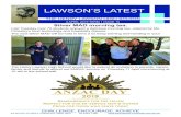 LAWSON’S LATEST · LAWSON’S LATEST 4 APRIL 2019 TERM 1 ISSUE 10 THE HENRY LAWSON HIGH SCHOOL CHALLENGE, ENCOURAGE, ACHIEVE 49 SOUTH STREET, GRENFELL NSW 2810 02 6343 1390