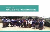 CaCHE Student Handbook - Trinity Educationtrinityeducationglobal.org/wp-content/uploads/2014/11/Student-Hand… · Nick Vujicic1 Imagine getting through your busy day without hands
