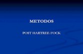 POST HARTREE FOCKPOST HARTREE FOCKusers.df.uba.ar/gpagola/e3pc2011/METODOS_PHF.pdf · Teoría del Funcional de la Densidad (DFT) Teoría de HohenbergHohenberg y y KohnKohn inspirada