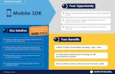 2017 mobile sdk - Improve Digital · Mobile SDK tion y es Unified mobile monetisation strategy- app + web ... Customisable video player for iOS and Android to match your branding