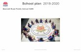 School plan 2018-2020...School plan 2018-2020 Bennett Road Public School 4285 Page 1 of 6 Bennett Road Public School 4285 (2018-2020) Printed on: 2 May, 2018 School background 2018–2020